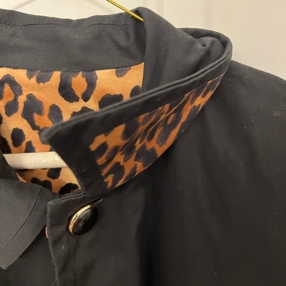 Reversible leopard print/black. Length to knee - Picture 5 of 6